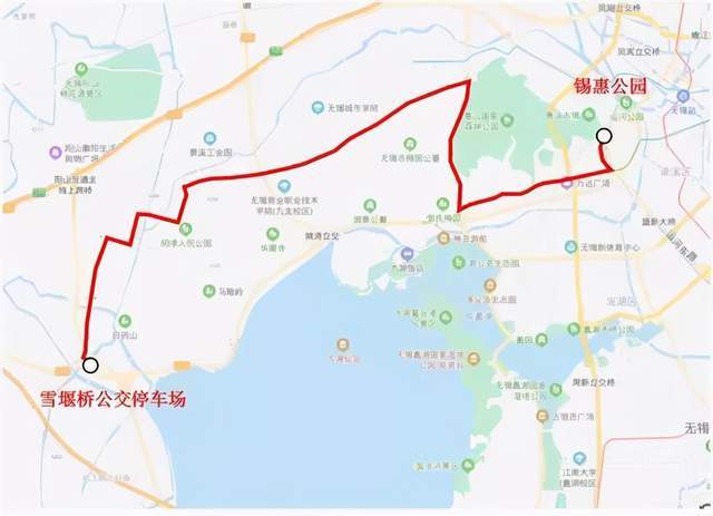 无锡捷普厂车路线图图片