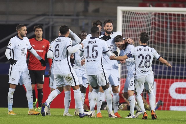 (体育)足球——欧冠:切尔西提前晋级16强