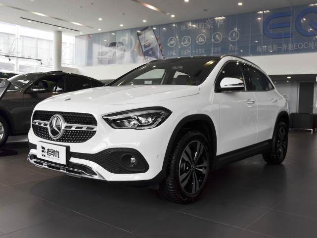 豪华品牌小而美,小巧高品质6.1l低油耗的入门suv,实拍奔驰gla