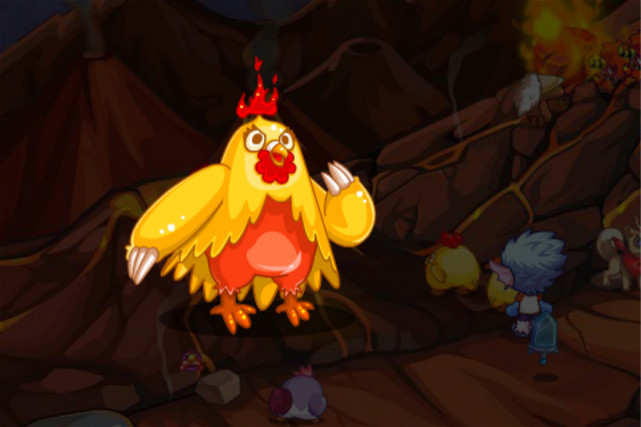 洛克王国唯一的神族开局只是1只鸡真身竟然是九天凤凰