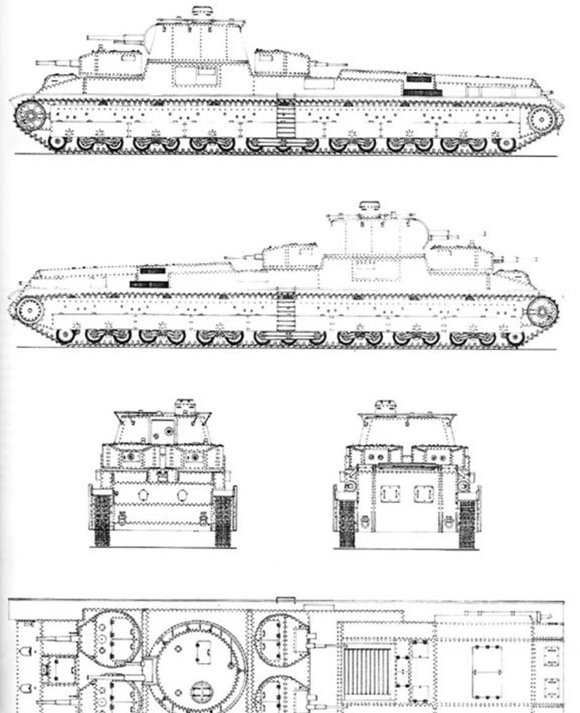 斯大林的大号杂货铺,苏联超级重型多炮塔坦克,t—42超重型坦克