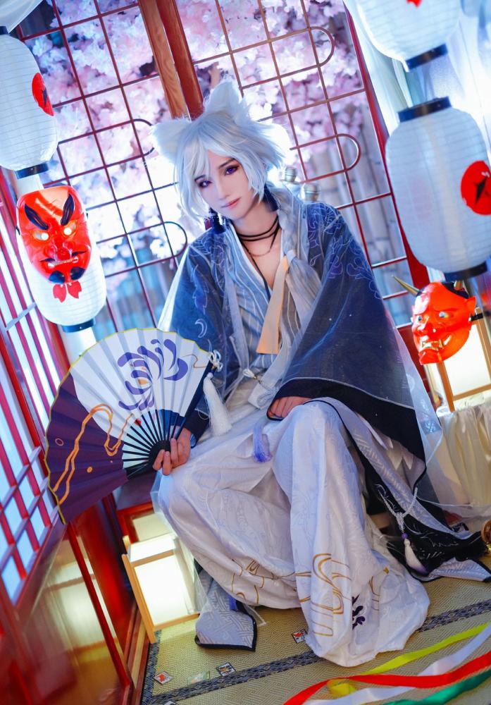 三组手游决战平安京系列cosplay作品欣赏造型非常帅气哦