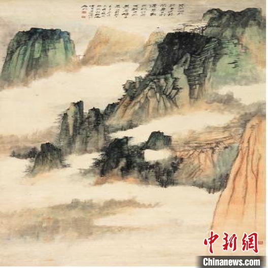 傅抱石《大涤草堂》亮相嘉德秋拍