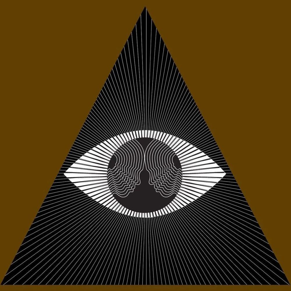 壁纸使用线条与几何勾勒的迷幻视觉艺术