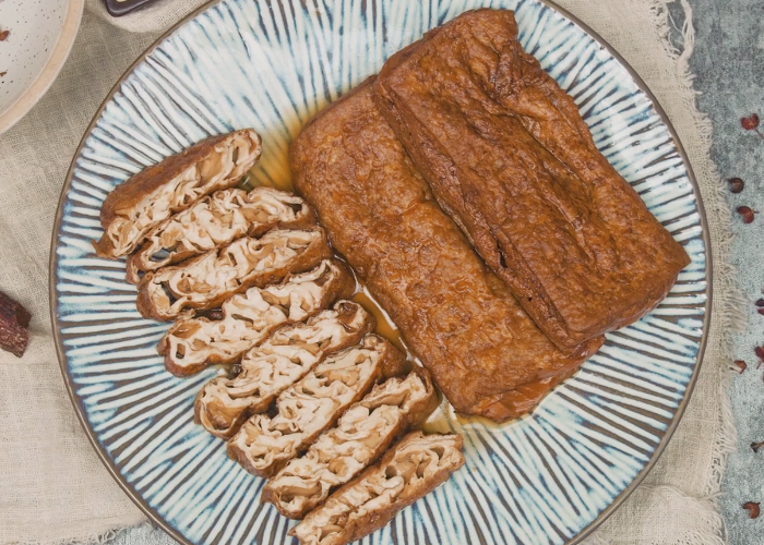 孩子爱吃香卤豆腐,软嫩入味又营养,简单3步就能吃,解馋的美食