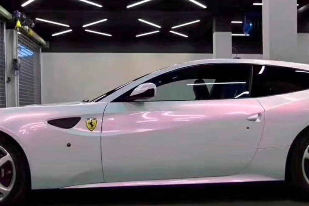 关于车颜色的 白 变系列只有我们的贴膜师才能够做的如此完美 腾讯新闻