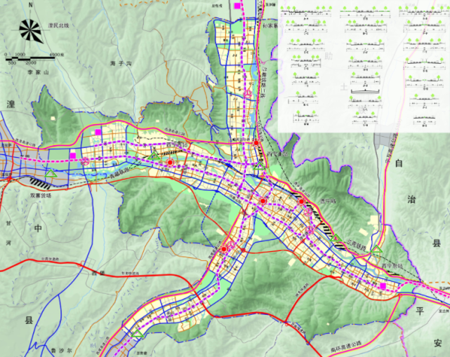 "大西宁"未来城市交通网汇析