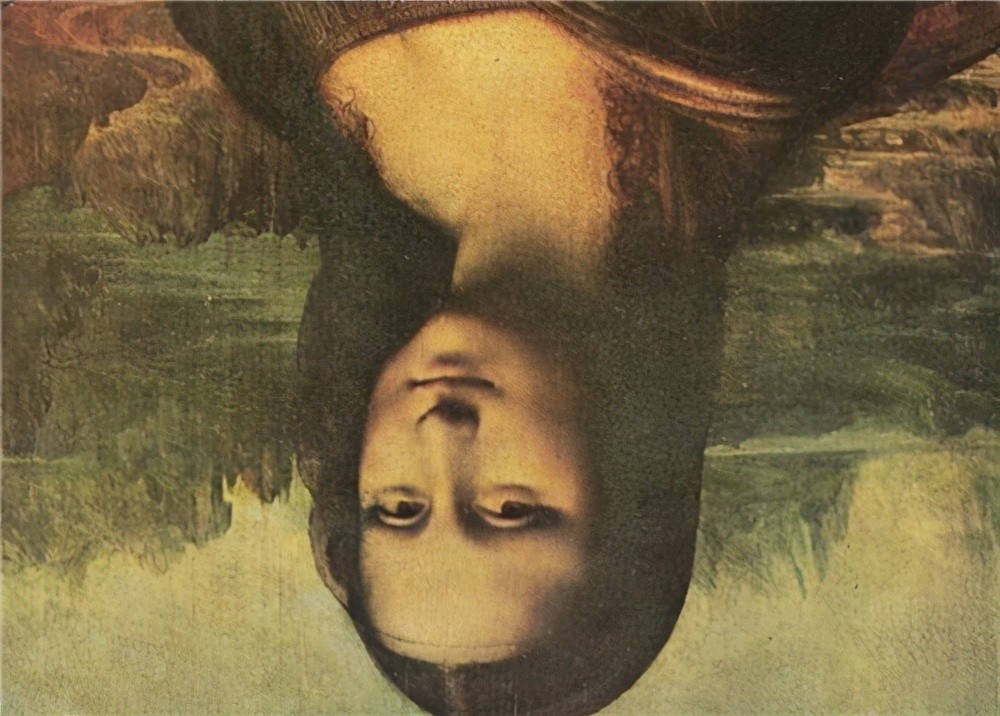 蒙娜丽莎为何一直在微笑你把它倒过来看就不会这么认为了