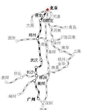 为什么当初京广线只走湖南而不走江西因为湖南出了一个张之洞