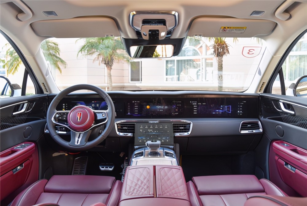 我们的红旗ehs9比想象中的还要豪华不必趁库里南的热度