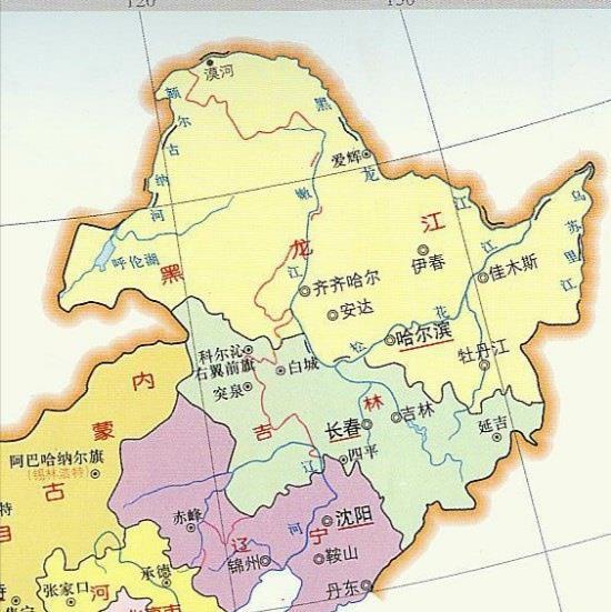 为什么东北的西部地区要划到内蒙古,而不是黑龙江 - 内蒙古是东北还是
