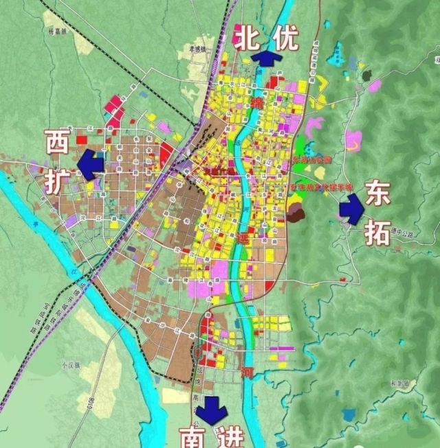 德陽天元片區再出兩份新規劃,涉西片區和南片區