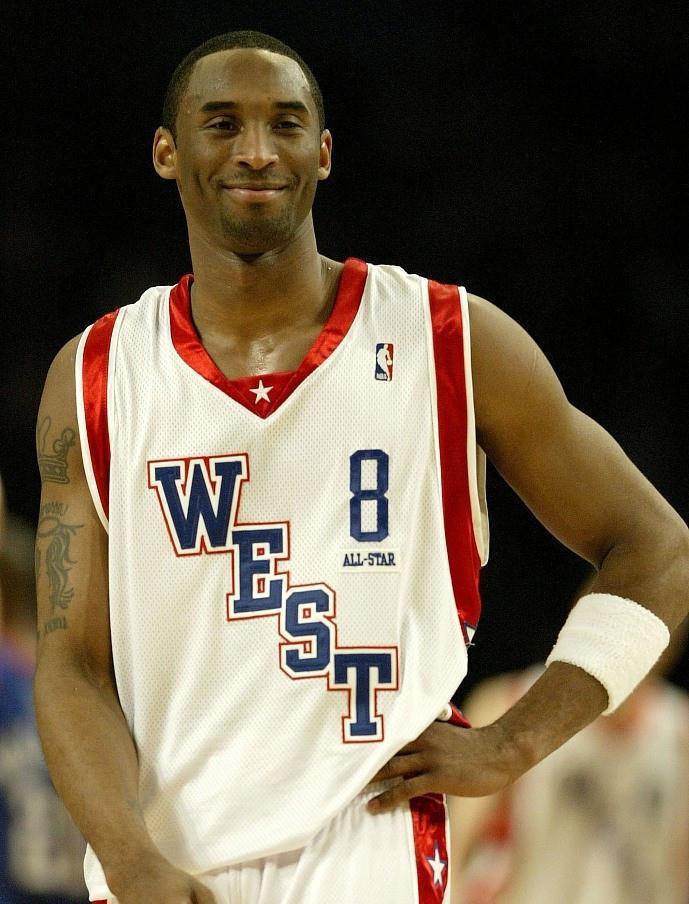 科比20032016年全明星赛球衣哪一个最好看