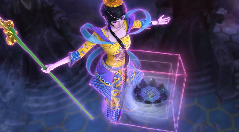 叶罗丽第八季操控暗魔法仙界贵族御王黎灰登场