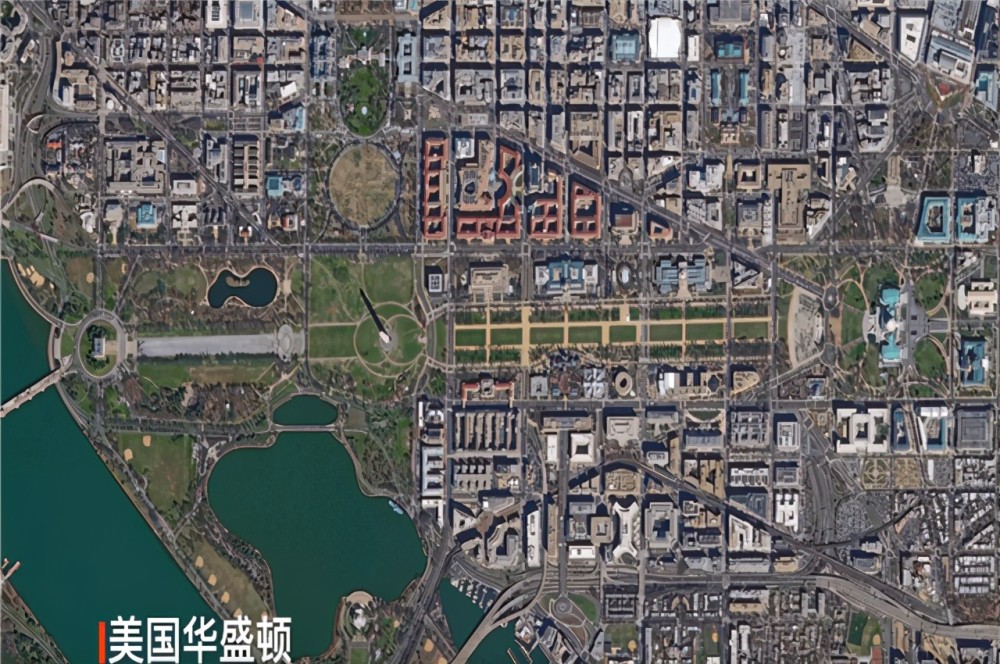 华盛顿国家广场平面图图片