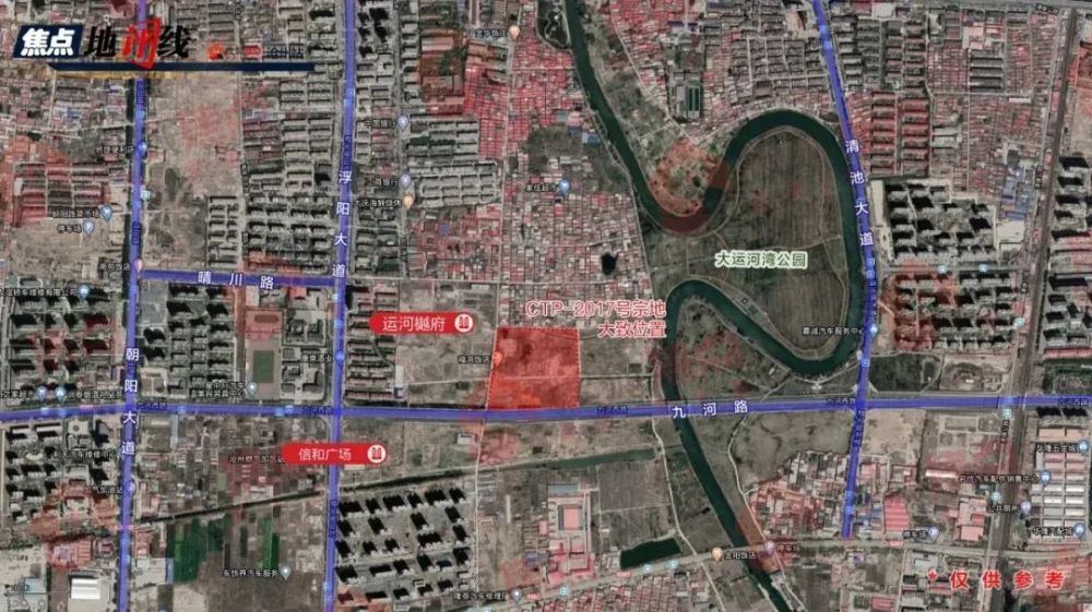 沧州运河樾府规划图图片