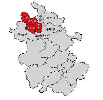 亳州位置图片