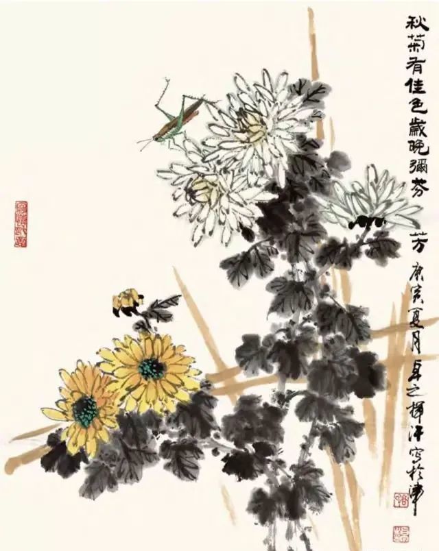 名家教你画菊花(经典)_腾讯新闻
