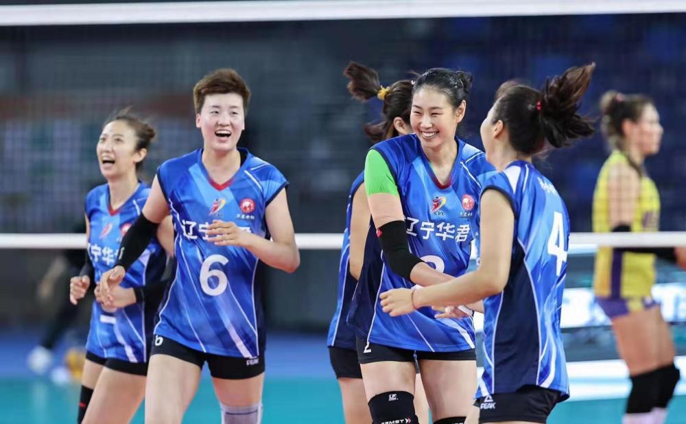 辽宁华君女排3:0轻松胜广东,老将颜妮成定海神针