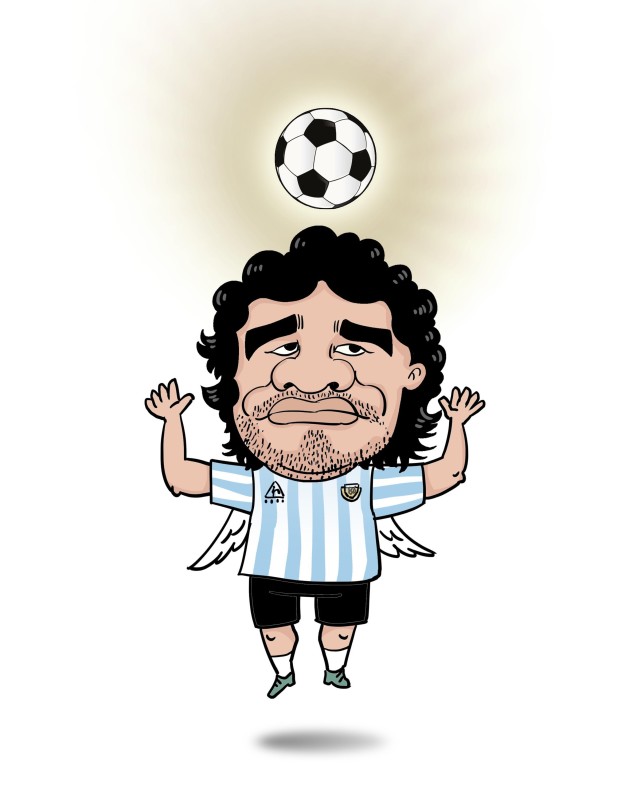 图/郭德鑫 来源:红网当地时间25日,阿根廷球星迭戈·马拉多纳(diego