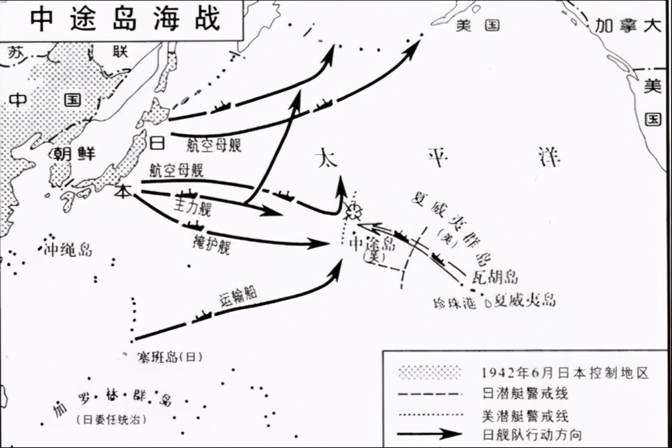 美军取得击沉日军4艘航母后,斯普鲁恩斯并没有恋战,保住了太平洋舰队