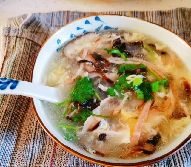 三丝汤,丝丝顺滑,营养好喝的快手汤_腾讯新闻