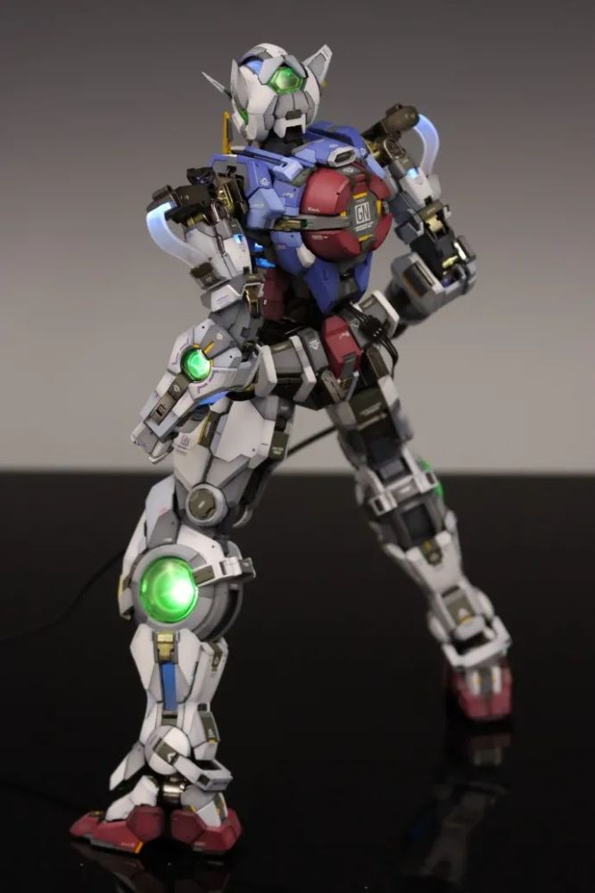 模玩控老衲经典配色能天使高达模型改