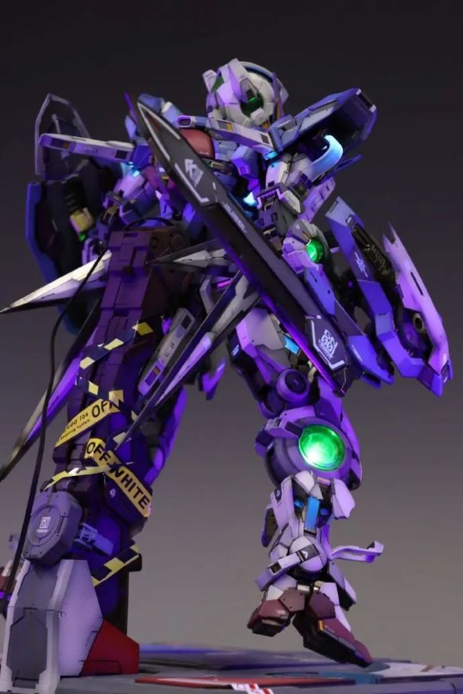 模玩控老衲经典配色能天使高达模型改