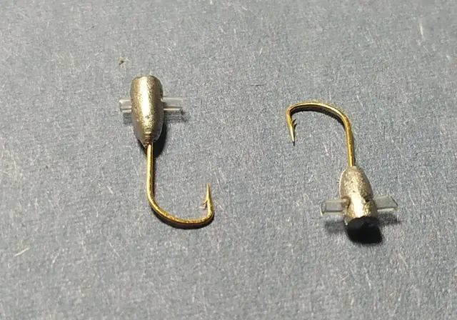 笨重的铅头钩钓不了轻口鱼不朝天钩冬钓更高效