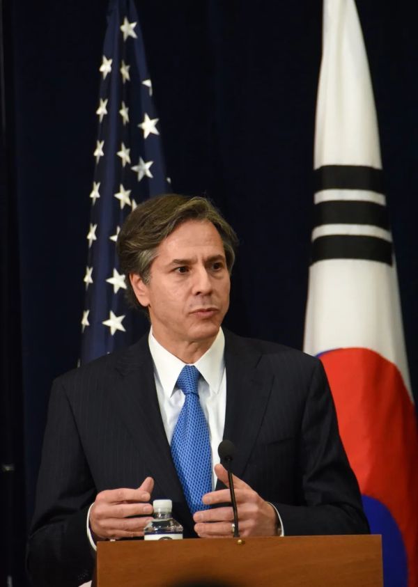 被同事们称为"外交官中的外交官"的安东尼·布林肯(antony blinken)