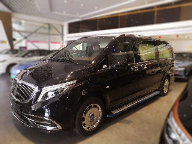 新车到店2020款奔驰威霆平顶商务车现车实拍