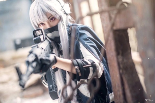 少女前线ak12神还原cosplay