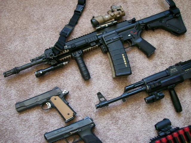 迄今为止最完美的步枪德国hk416海豹突击队使用它刺杀了本拉登