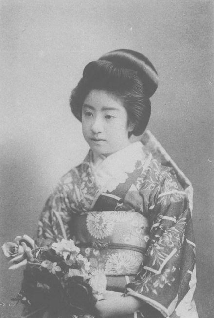 明治末第一美人 两度守寡 东京一流名伎万龙 腾讯网