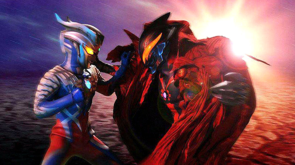 赛罗奥特曼10周年特别海报赛罗爆踢贝利亚老贝说好的不打脸