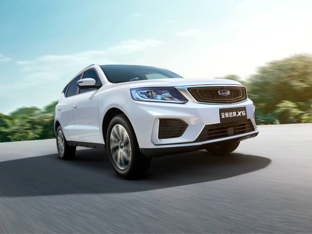 吉利远景x6一款颜值不错,价格相对实在的紧凑型suv_腾讯新闻