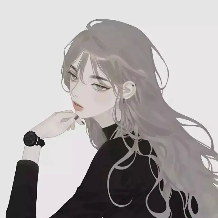 高冷御姐女生动漫头像