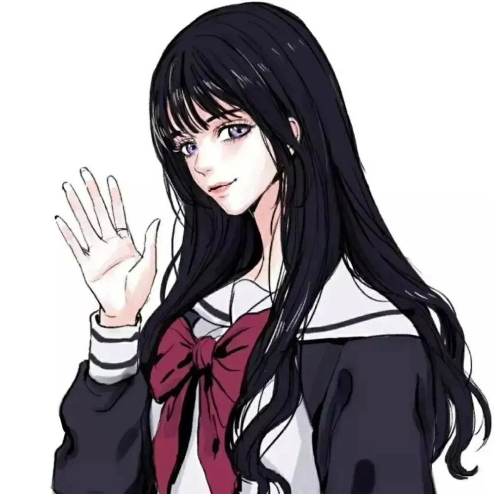 高冷御姐女生动漫头像