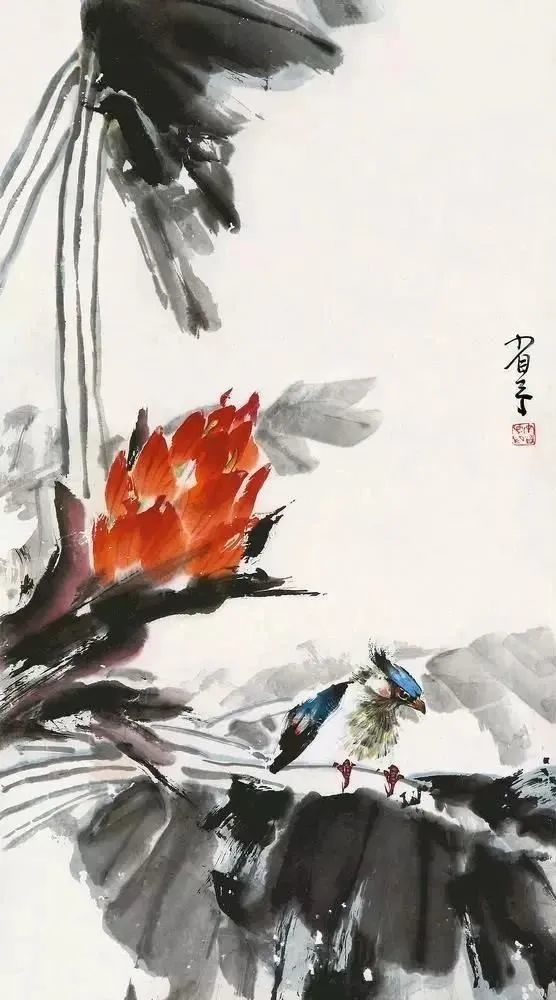 寫意花鳥,水墨淋漓