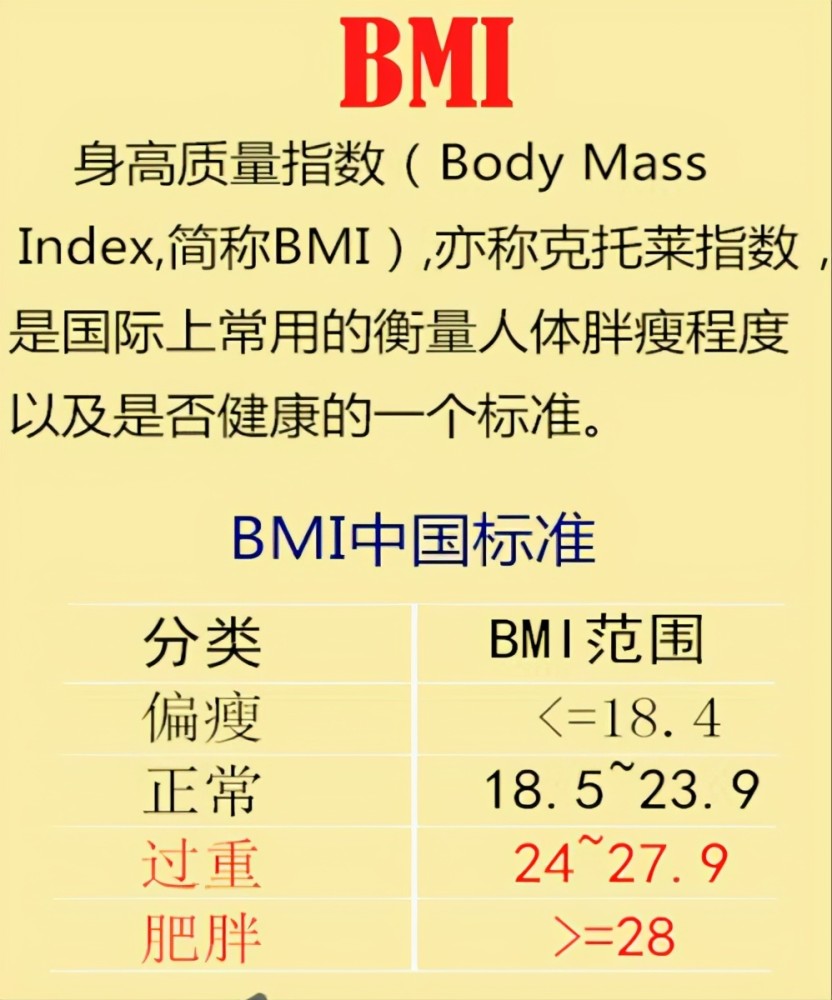 bmi是什么女性朋友正常值是多少异常有哪些风险医生告诉您