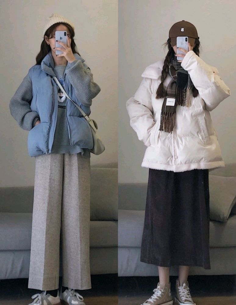 20岁女生冬季怎么穿暖宝宝冬季搭配示范让你温暖还好看