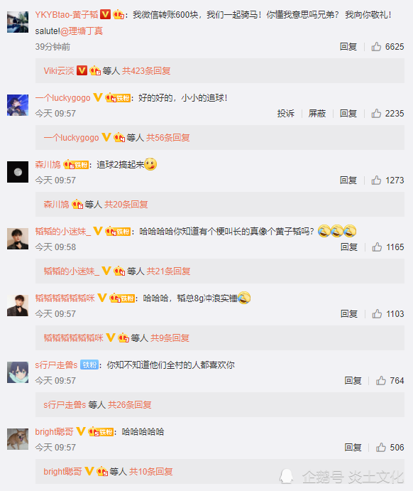  . 黄子韬要去四川找丁真