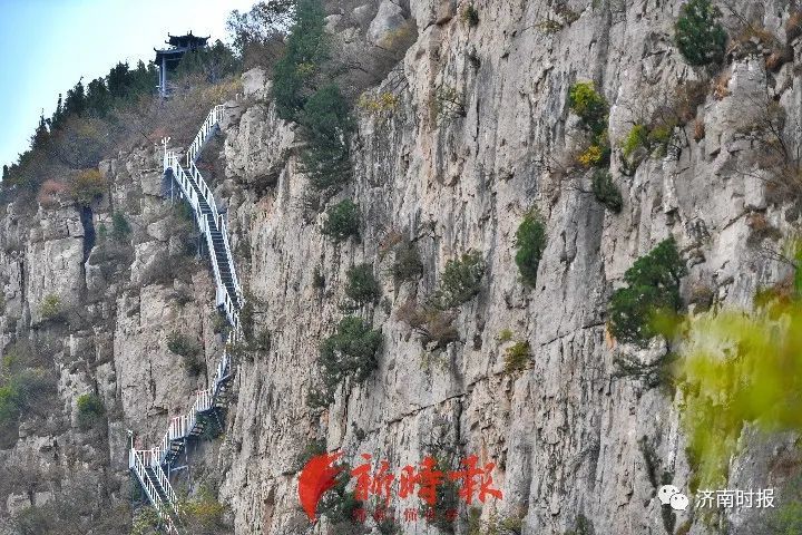 有處風景優美的國家aaa級景區,長清區萬德街道靈巖村