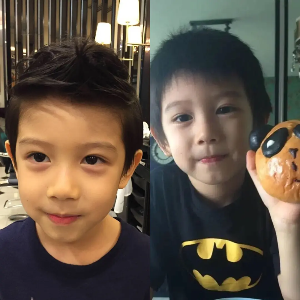 他们是星二代中的f4曹颖儿子人帅歌好胡静儿子自带贵气董洁儿子忧郁