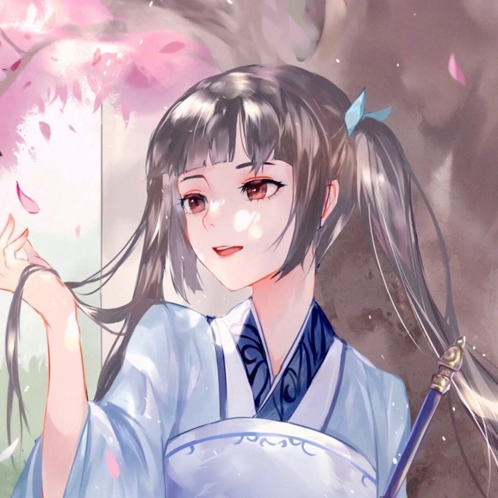 优质古风女头追风赶月莫停留平芜尽处是春山