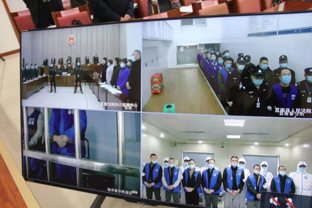 莒南法院一审公开宣判刘一林等14人组织领导参加黑社会性质组织罪案