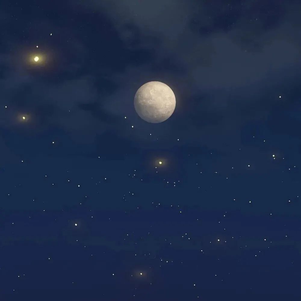 超超超温柔的星空背景图