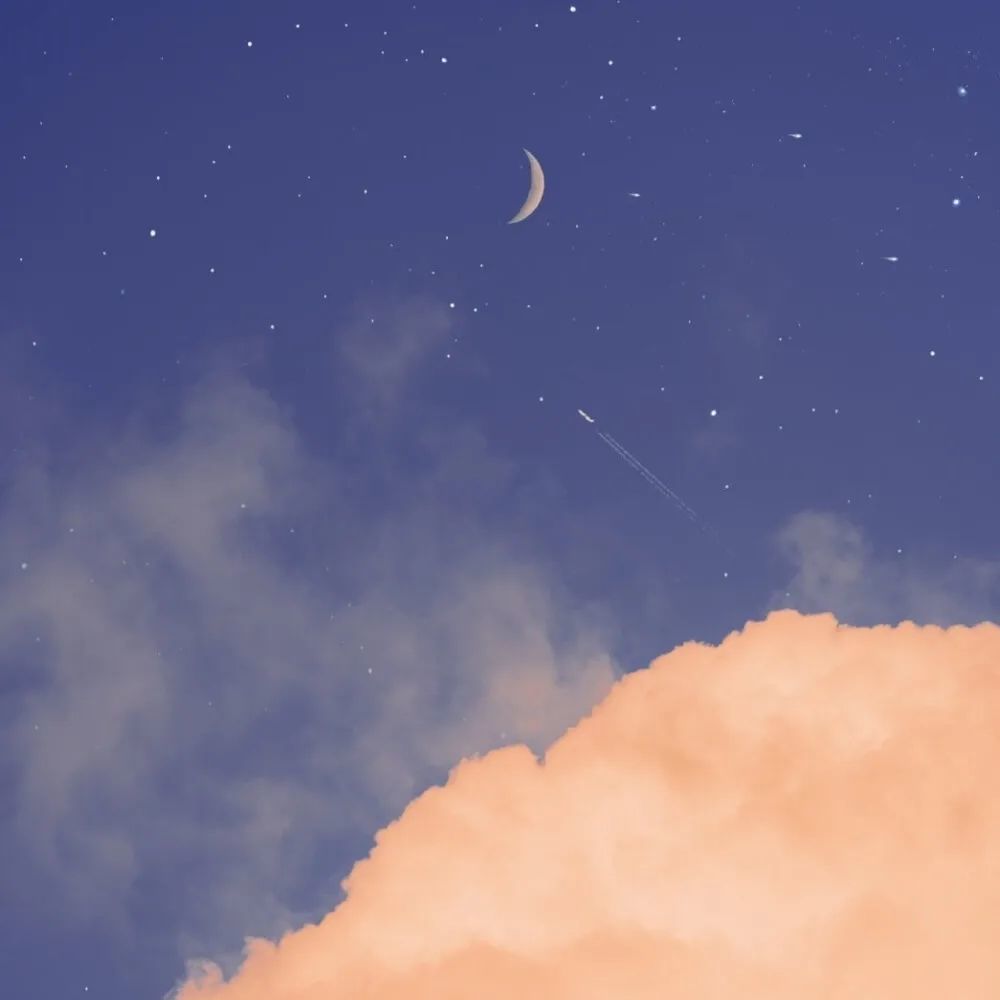 超超超温柔的星空背景图