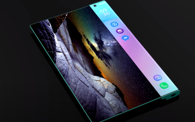 三星galaxy fold3渲染图:长条形设计 卷轴屏,星粉都看傻了