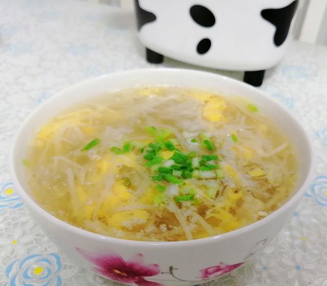 金针菇蛋花汤,鲜美好喝,十分钟搞定|金针菇|蛋花汤|美食天下|鸡蛋